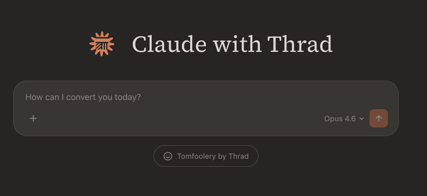 Claude avec Pub